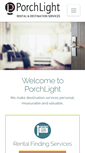 Mobile Screenshot of porchlightrental.com